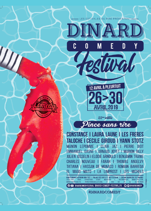 Affiche Dinard Comedy Festival 2019