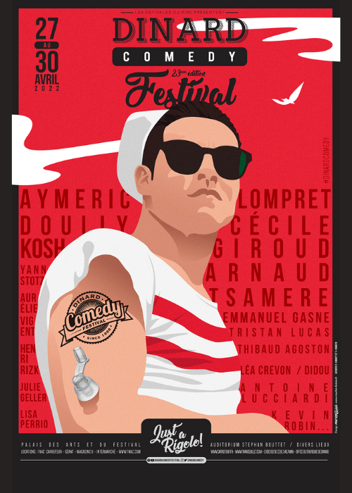 Affiche Dinard Comedy Festival 2022