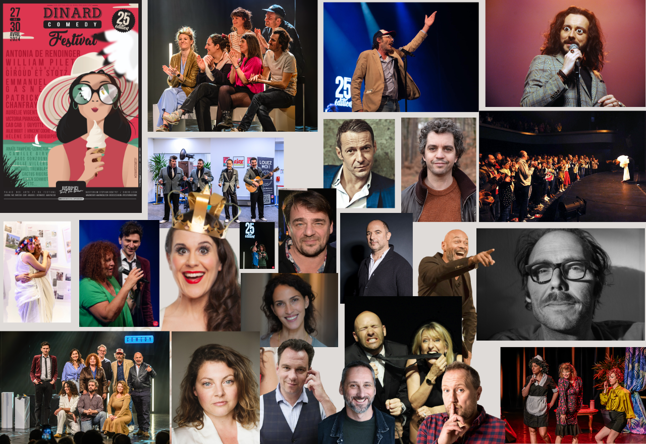 Portfolio 25e édition du Dinard Comedy Festival 2024