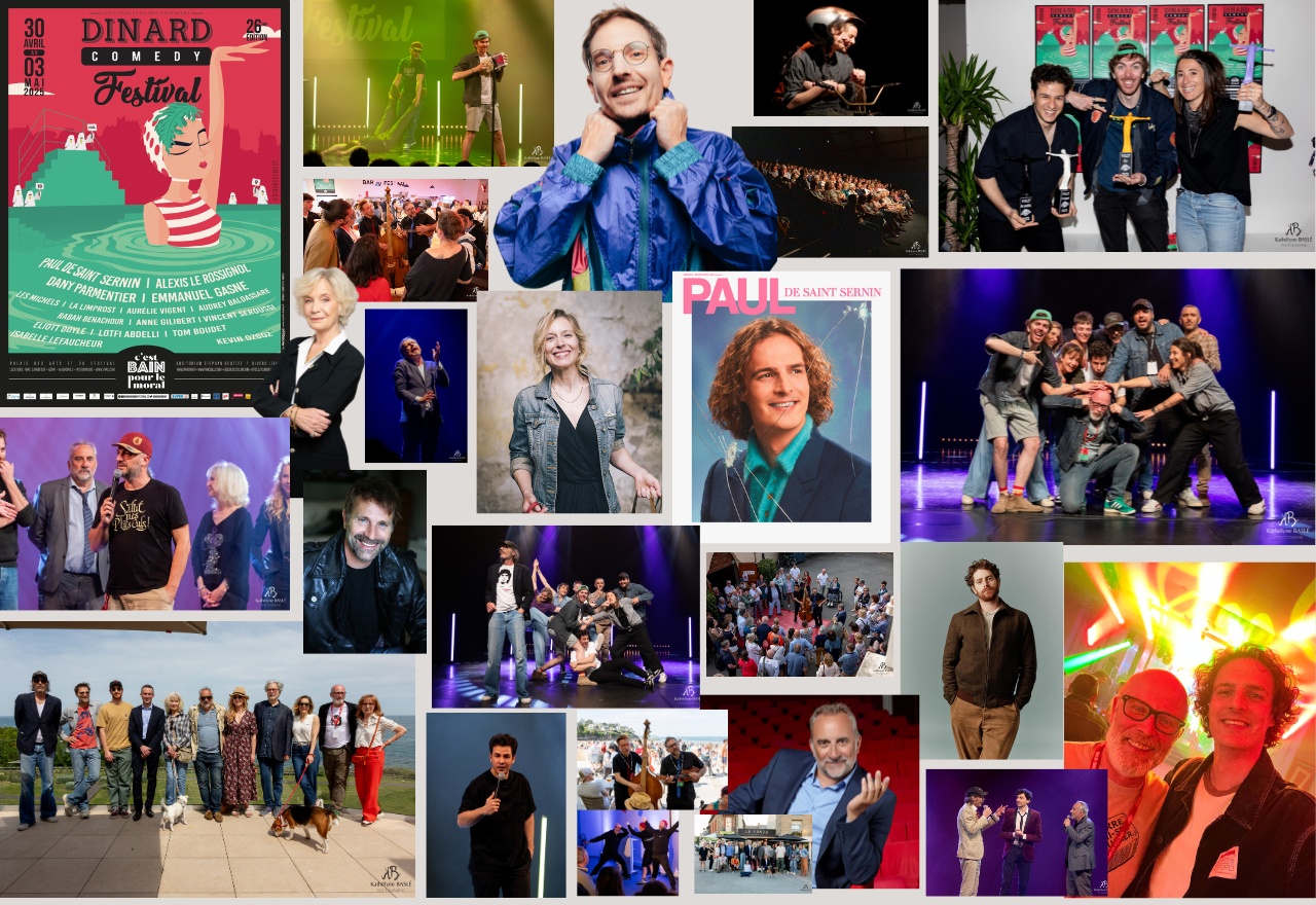 Portfolio 25e édition du Dinard Comedy Festival 2024